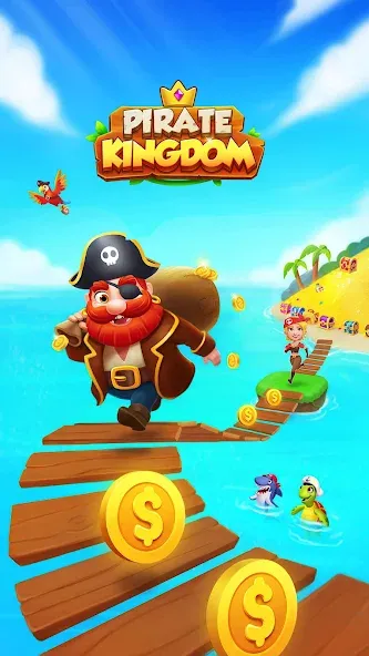 Coin Rush - Pirate GO! (Коин Раш)  [МОД Много монет] Screenshot 1