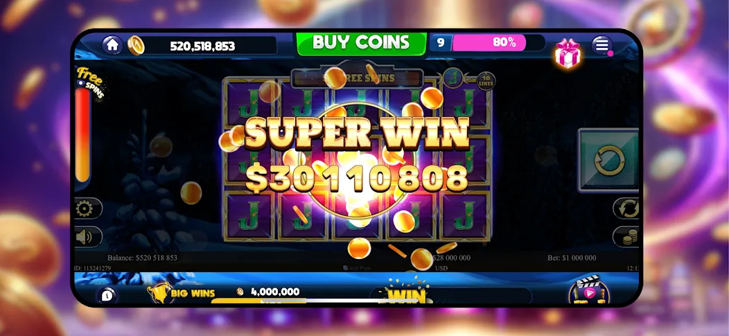 Majestic Slots: Slot Machine  [МОД Меню] Screenshot 1