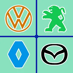 Взломанная Car Logo Quiz — Guess the Car  [МОД Бесконечные монеты] - последняя версия apk на Андроид