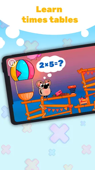 Multiplication Games For Kids.  [МОД Mega Pack] Screenshot 1