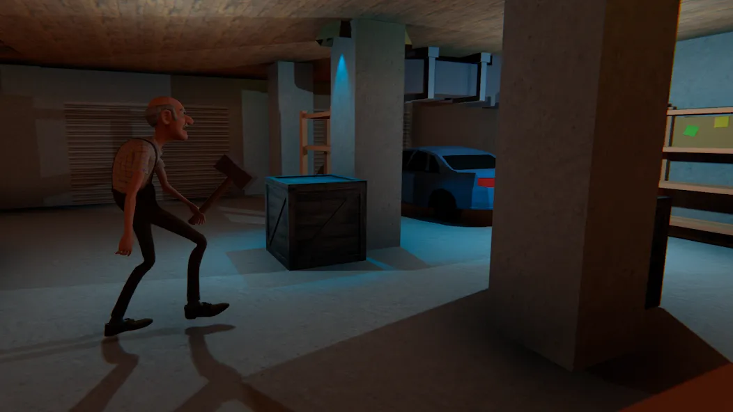 Grandpa And Granny Home Escape (Дедушка и бабушка сбегают из дома)  [МОД Меню] Screenshot 5