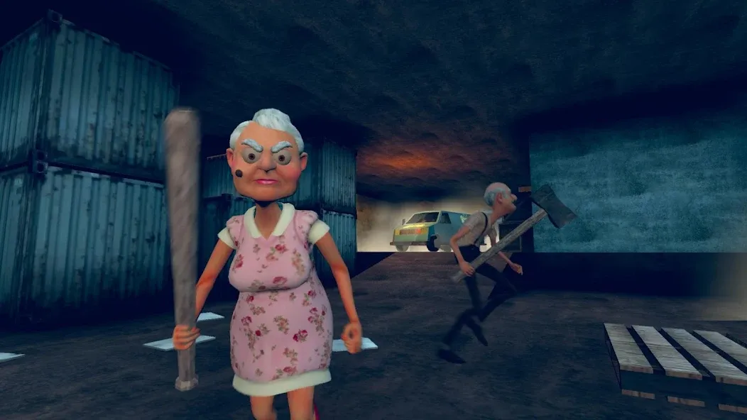 Grandpa & Granny 4 Online Game  [МОД Все открыто] Screenshot 5