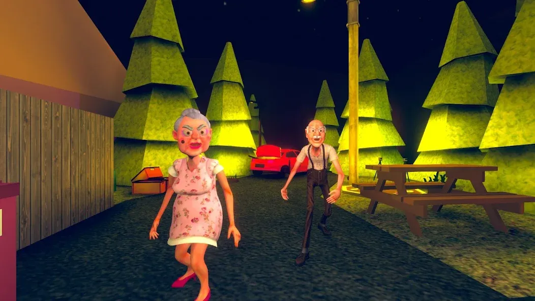 Grandpa And Granny Two Hunters (Дедушка и бабушка  два охотника)  [МОД Mega Pack] Screenshot 1