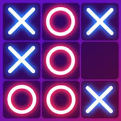 Взлом Tic Tac Toe 2 Player: XO Game (Тик Так Тоу 2 игрока)  [МОД Unlimited Money] - полная версия apk на Андроид