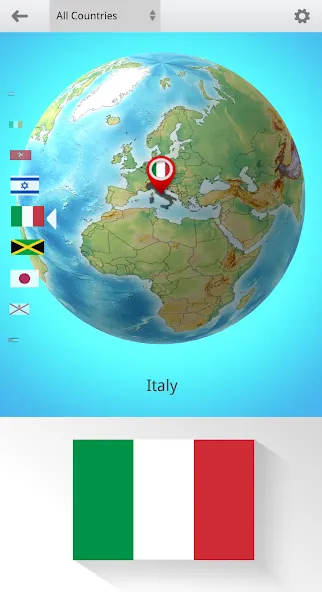 Flags On the Globe  [МОД Меню] Screenshot 4