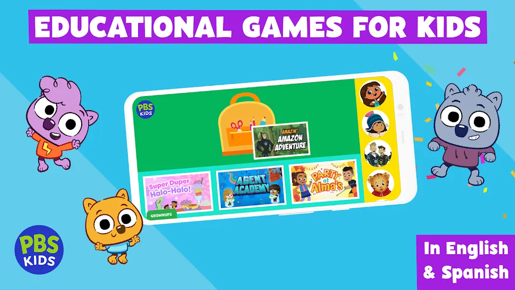 PBS KIDS Games (ПиБиЭс КИДС Игры)  [МОД Бесконечные монеты] Screenshot 1