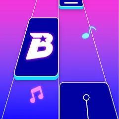 Взломанная Boomstar - Piano Music Master (Бумстар)  [МОД Бесконечные монеты] - полная версия apk на Андроид