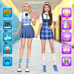 Взломанная College Dress Up for Girls (Капель Макеовер)  [МОД Бесконечные деньги] - полная версия apk на Андроид