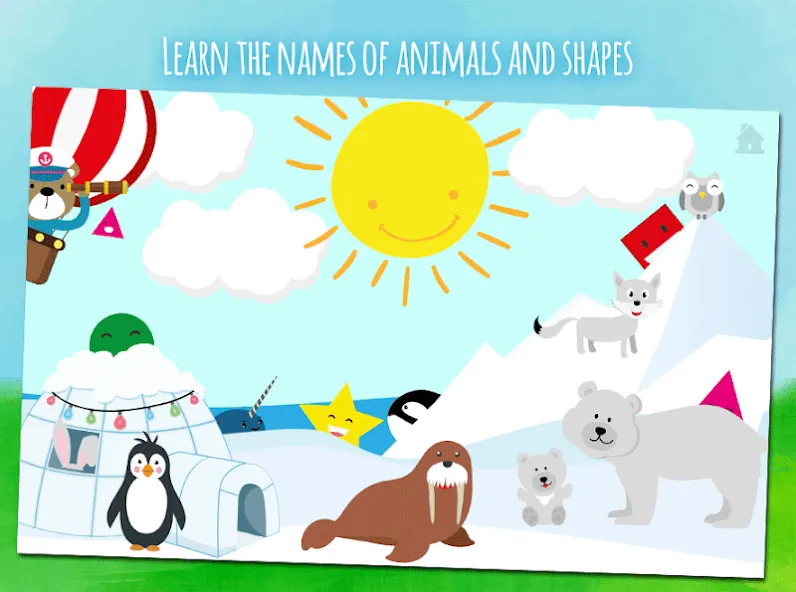 Animals learn words for kids  [МОД Много денег] Screenshot 2