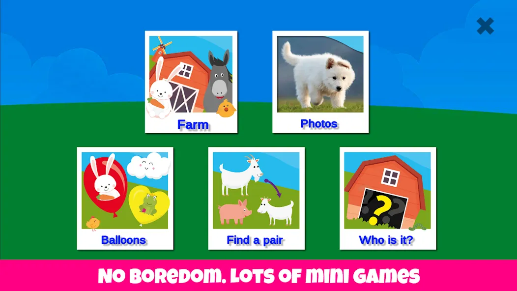 Farm animals game for babies  [МОД Много денег] Screenshot 3