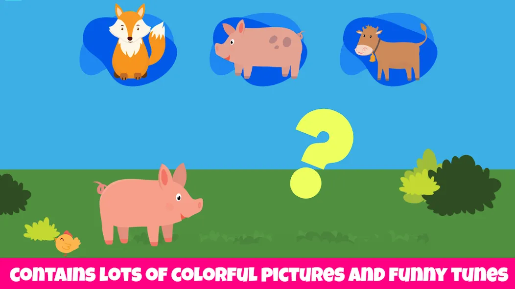 Farm animals game for babies  [МОД Много денег] Screenshot 4