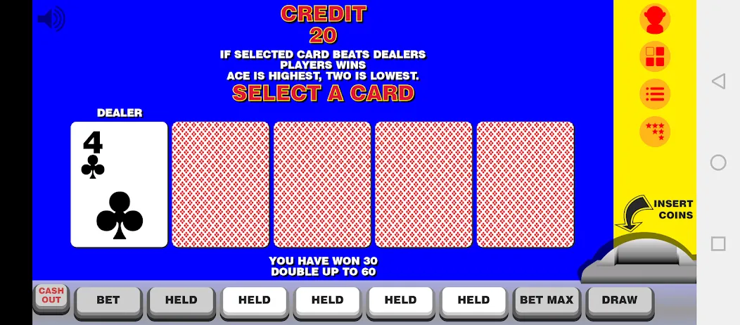 Video Poker with Double Up  [МОД Много денег] Screenshot 3