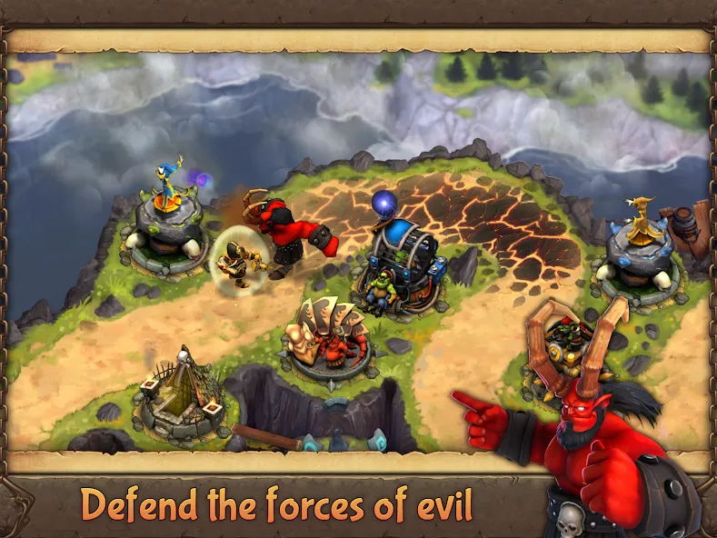 Evil Defenders (Ивил Дефендерс)  [МОД Mega Pack] Screenshot 1