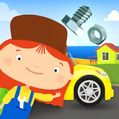 Взломанная McWheelie logic games for kids  [МОД Mega Pack] - последняя версия apk на Андроид