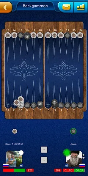 Backgammon LiveGames online  [МОД Бесконечные монеты] Screenshot 3