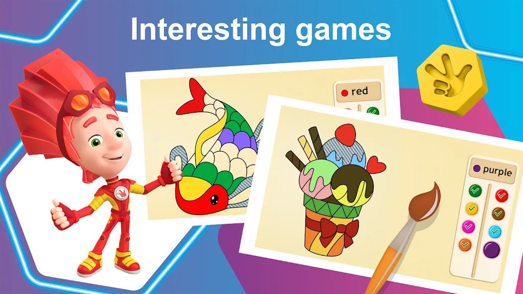 English for Kids Learning game  [МОД Mega Pack] Screenshot 3