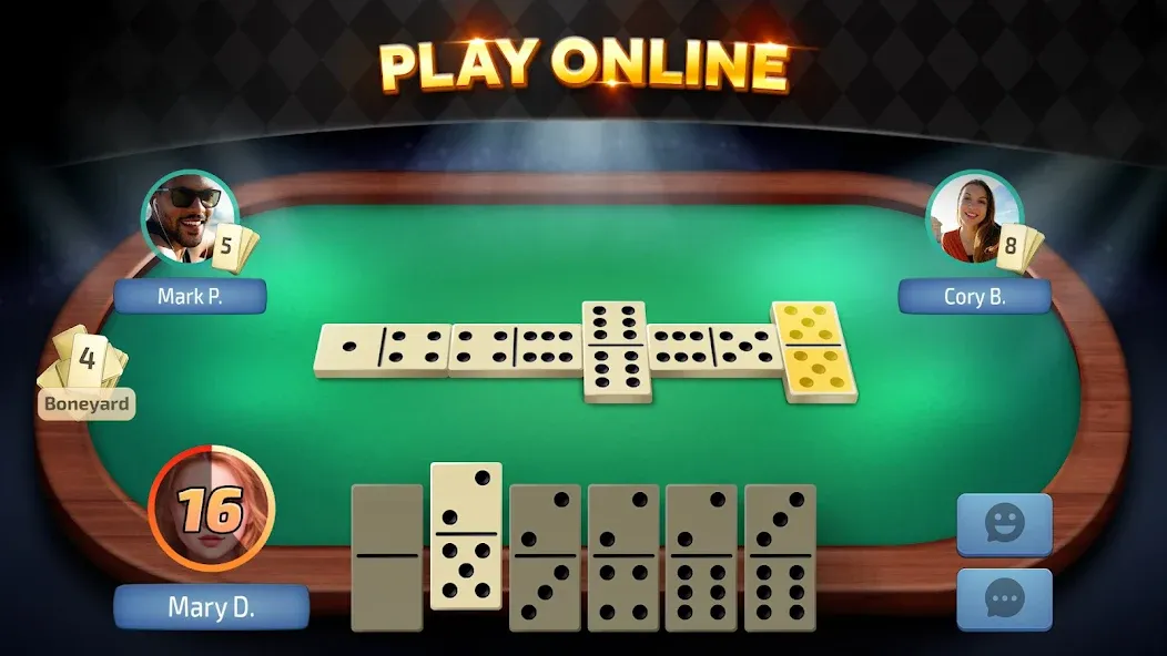 Domino - Dominos online game  [МОД Меню] Screenshot 2