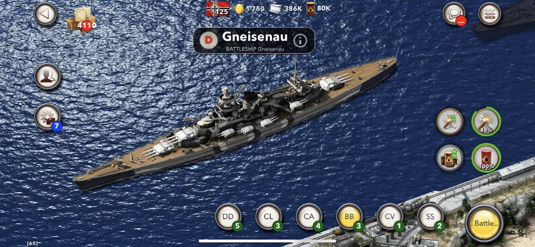 Navy Field: Online Sea Battles (НеиФилд)  [МОД Много денег] Screenshot 2