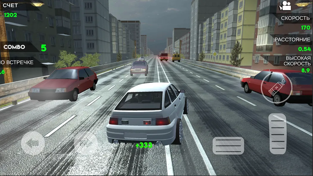 Turbo VAZ: Traffic Racer  [МОД Unlimited Money] Screenshot 5