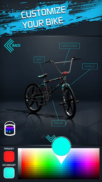 Touchgrind BMX 2 (Тачгринд ВМХ 2)  [МОД Menu] Screenshot 2