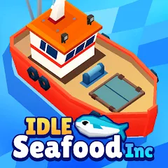 Взломанная Seafood Inc - Tycoon, Idle (Айдл Сифуд Инк)  [МОД Все открыто] - стабильная версия apk на Андроид