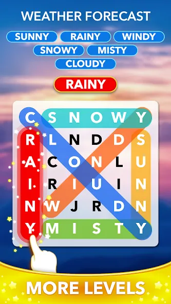 Word Heaps Search - Word Games (Ворд Хипс Срч)  [МОД Menu] Screenshot 5