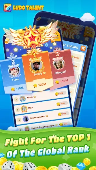 Ludo Talent - Game & Chatroom (Лудо Талент)  [МОД Меню] Screenshot 4