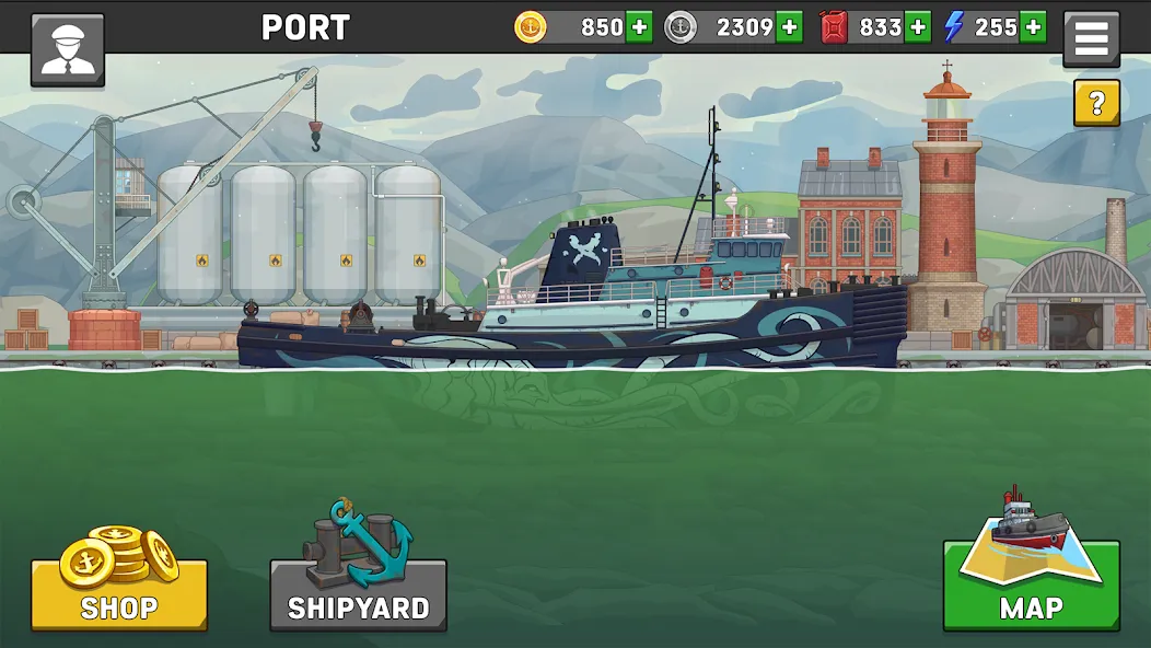 Ship Simulator: Boat Game (Шип Симулятор)  [МОД Меню] Screenshot 1