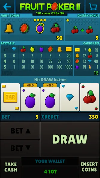 American Poker 90's Casino  [МОД Много монет] Screenshot 5