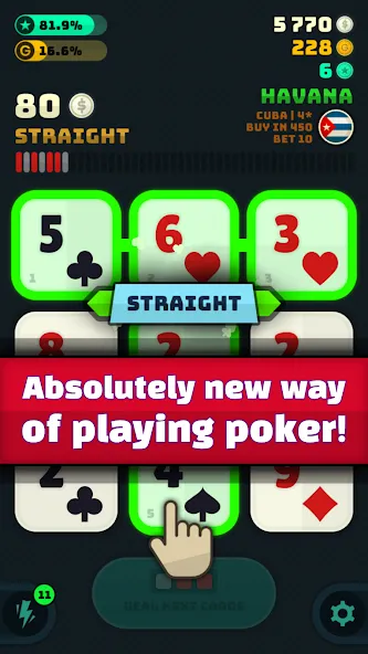 Merge Poker (Мердж Покер)  [МОД Бесконечные монеты] Screenshot 4