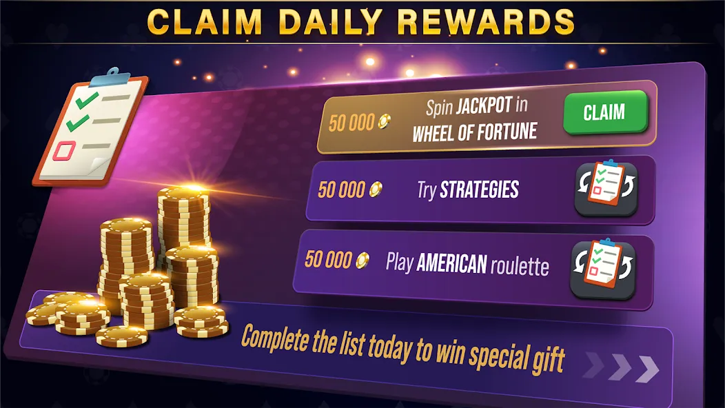 Roulette All Star: Casino Game (Рулетка Олл Стар)  [МОД Много монет] Screenshot 4