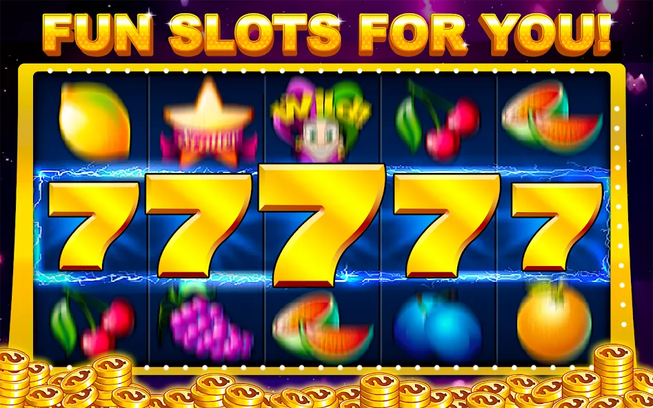 Slots - Slot machines  [МОД Много монет] Screenshot 1