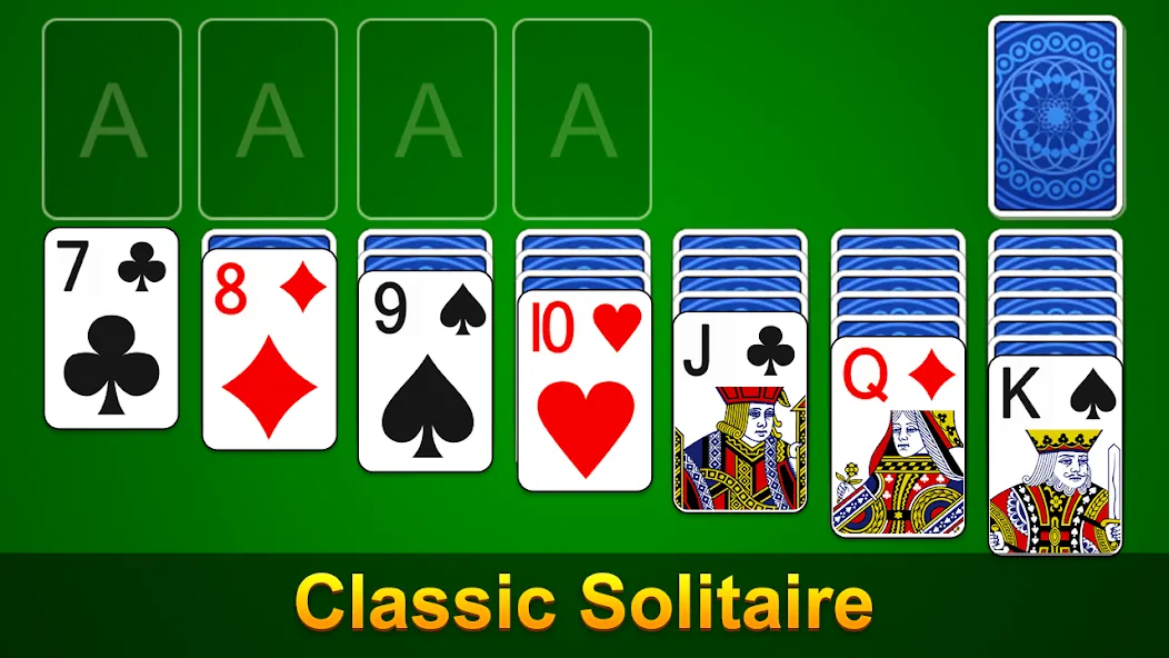 Solitaire - Classic Card Game (Солитер)  [МОД Бесконечные деньги] Screenshot 1