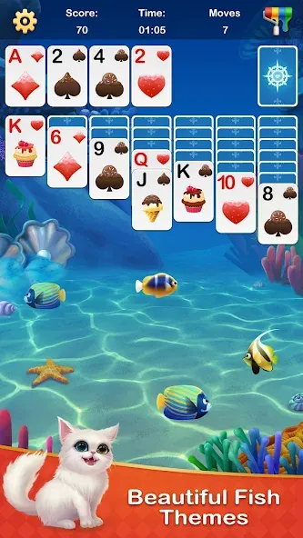 Solitaire Jigsaw Puzzle (Солитер Пазл)  [МОД Все открыто] Screenshot 2