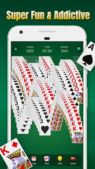 Solitaire - Classic Card Games  [МОД Все открыто] Screenshot 2