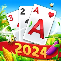 Скачать взлом Solitaire Tripeaks - Farm Trip (Фарм Джорни)  [МОД Unlimited Money] - последняя версия apk на Андроид