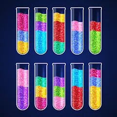 Взлом Water Sort Puzzle - Color Game (Уотер Сорт Пазл)  [МОД Много денег] - полная версия apk на Андроид