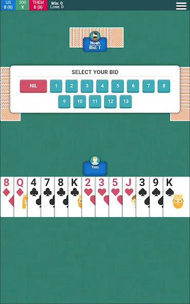 Spades Card Game (Спейдс Карточная Игра)  [МОД Бесконечные деньги] Screenshot 4