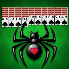 Скачать взломанную Spider Solitaire - Card Games  [МОД Много денег] - стабильная версия apk на Андроид