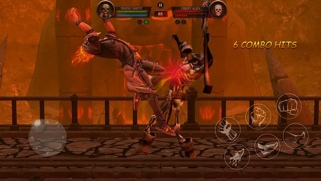 Ghost Fight 2 - Fighting Games  [МОД Все открыто] Screenshot 1