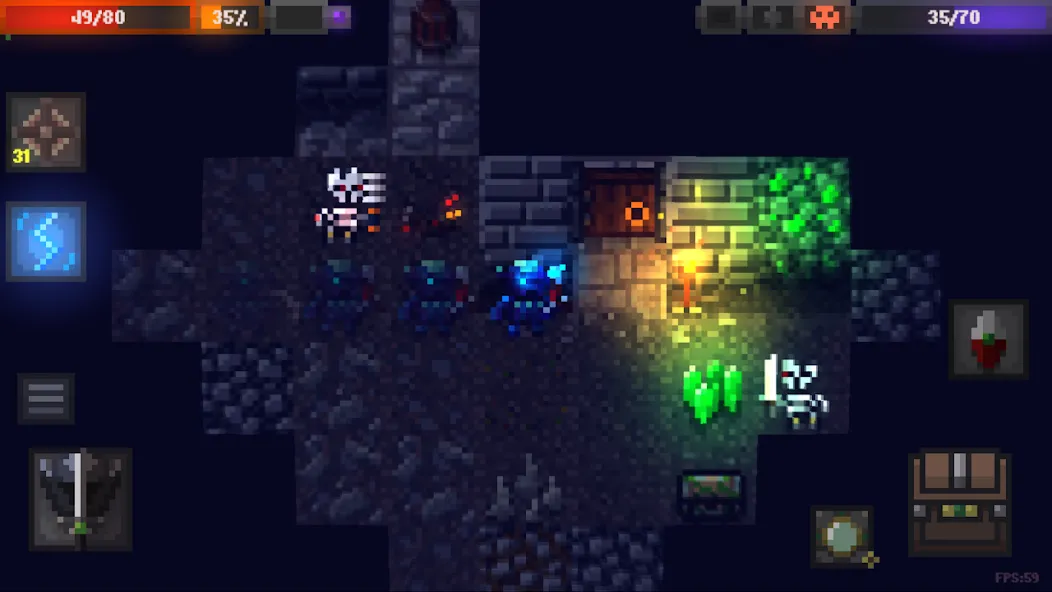 Caves (Roguelike) (Кэйвс)  [МОД Все открыто] Screenshot 1