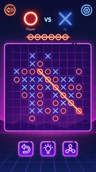 Tic Tac Toe 2 Player: XOXO  [МОД Все открыто] Screenshot 5