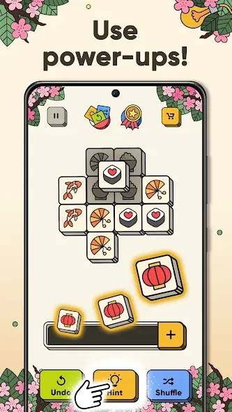 3 Tiles - Tile Matching Games (Тайлс)  [МОД Unlocked] Screenshot 4