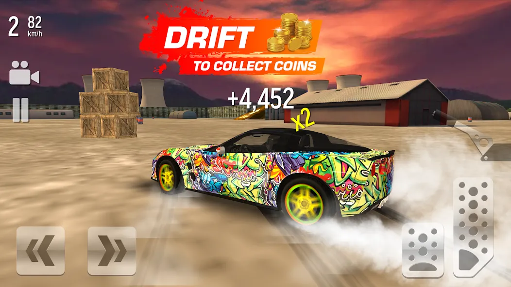 Drift Max - Car Racing (Дрифт Макс)  [МОД Mega Pack] Screenshot 1