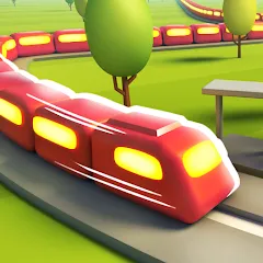 Взлом Train Adventure - Line Game (Трейн Эдвенчер)  [МОД Unlocked] - последняя версия apk на Андроид