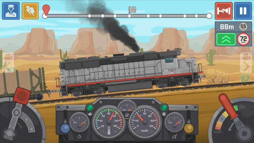 Train Simulator: Railroad Game (Трейн Симулятор)  [МОД Много денег] Screenshot 1