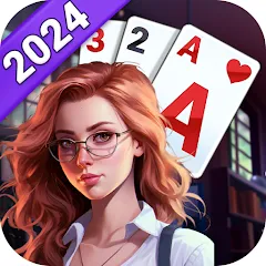 Взлом Solitarie TriPeaks  K (солитарий)  [МОД Все открыто] - полная версия apk на Андроид