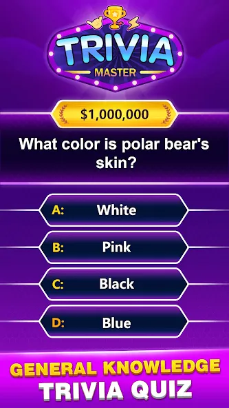 Trivia Master - Word Quiz Game (ТРИВИЯ Мастер)  [МОД Много денег] Screenshot 3