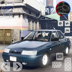 Скачать взломанную Drift 2110: Russian Tuning VAZ  [МОД Все открыто] - стабильная версия apk на Андроид