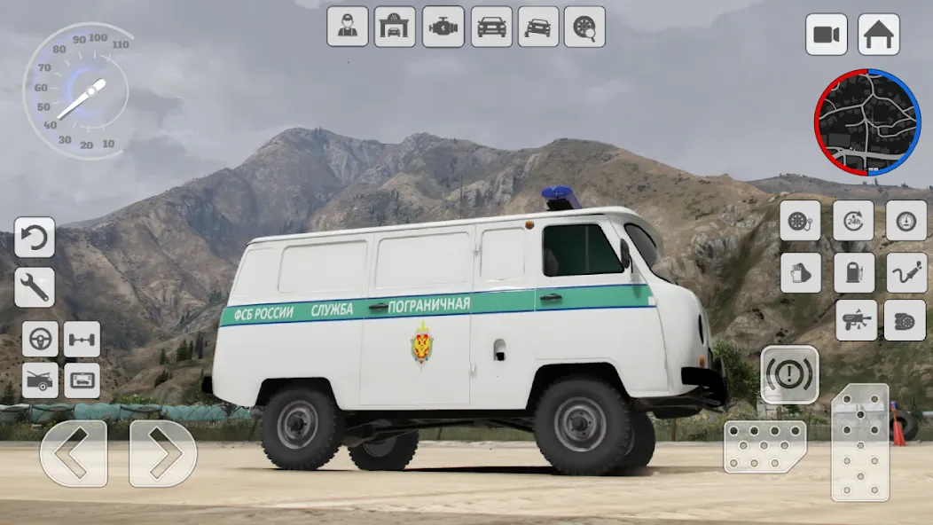 UAZ Loaf: Special vehicle 4x4  [МОД Бесконечные деньги] Screenshot 3